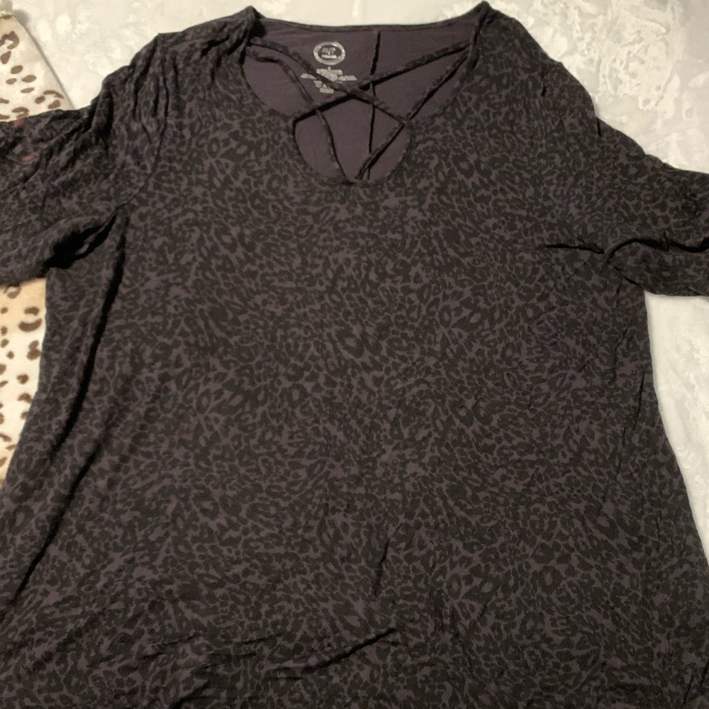 maurices leopard top